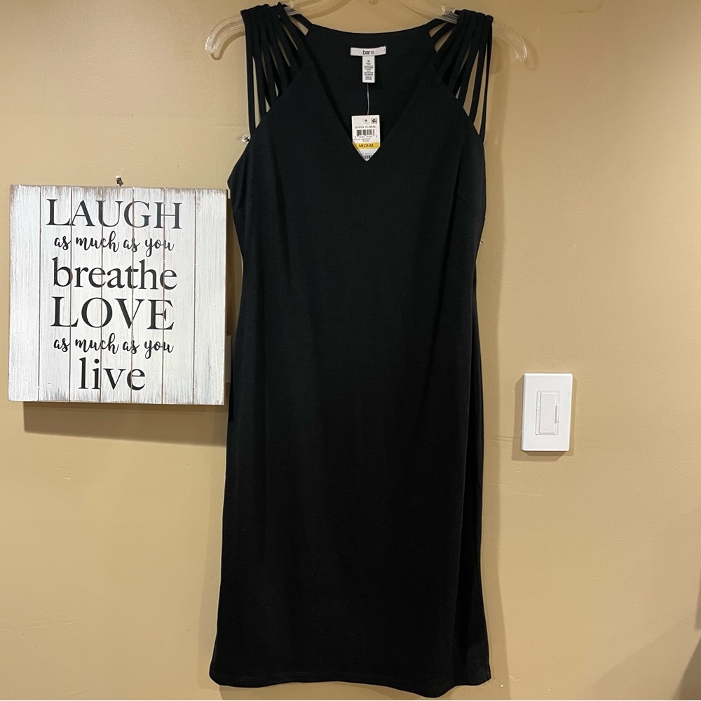 Bar III Black Dress